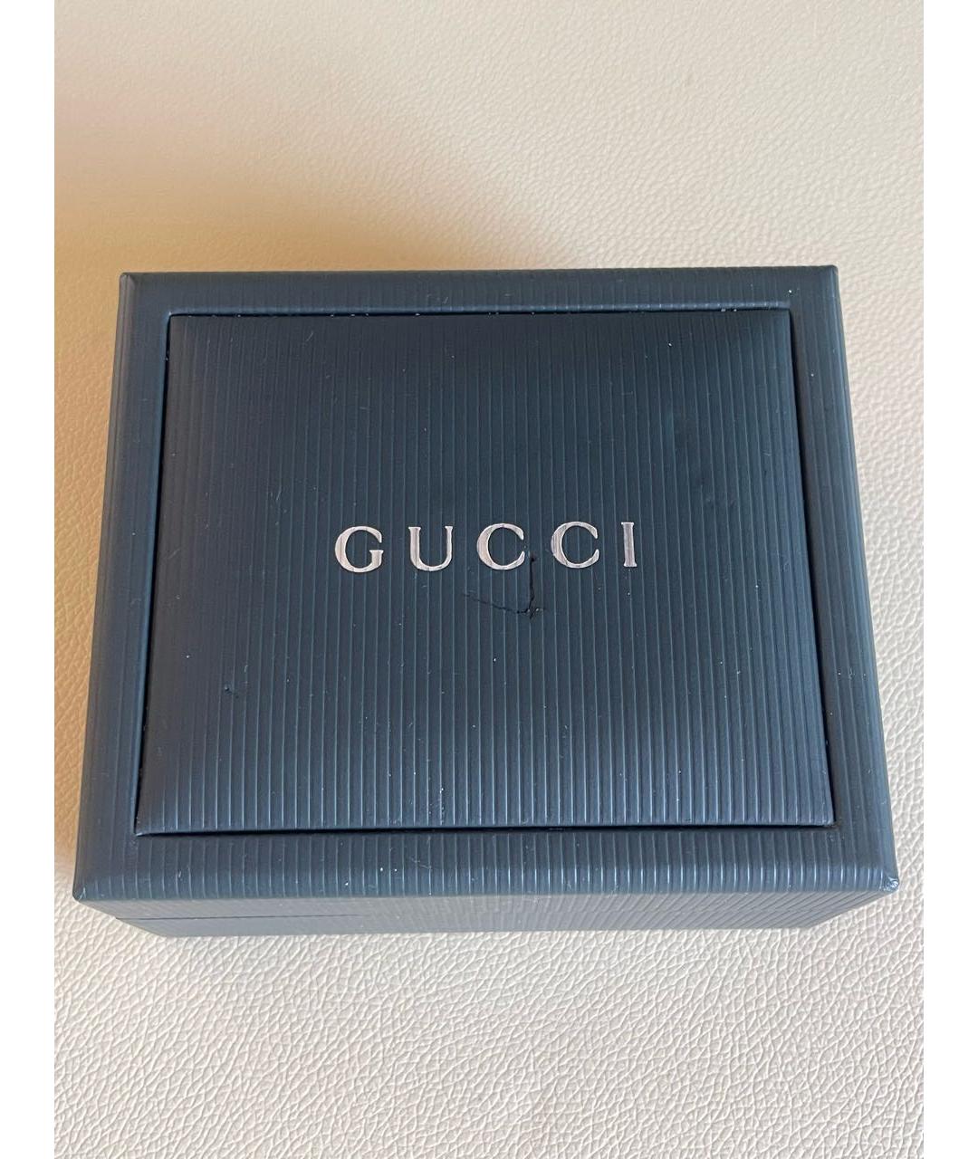 GUCCI Серебряные металлические часы, фото 4