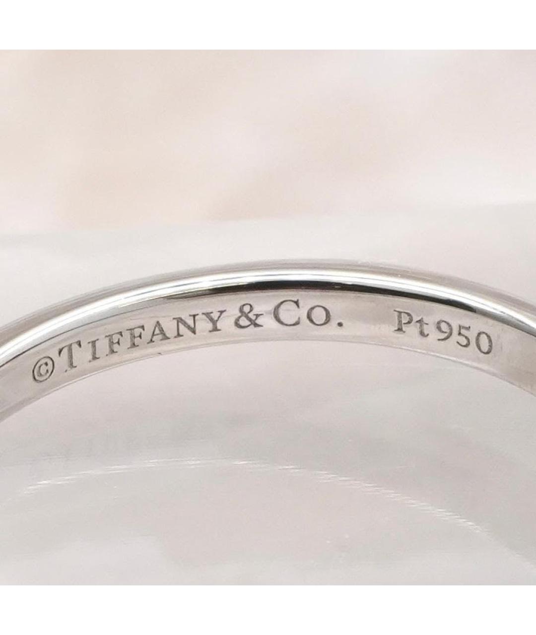 TIFFANY&CO Серебряное платиновое кольцо, фото 3