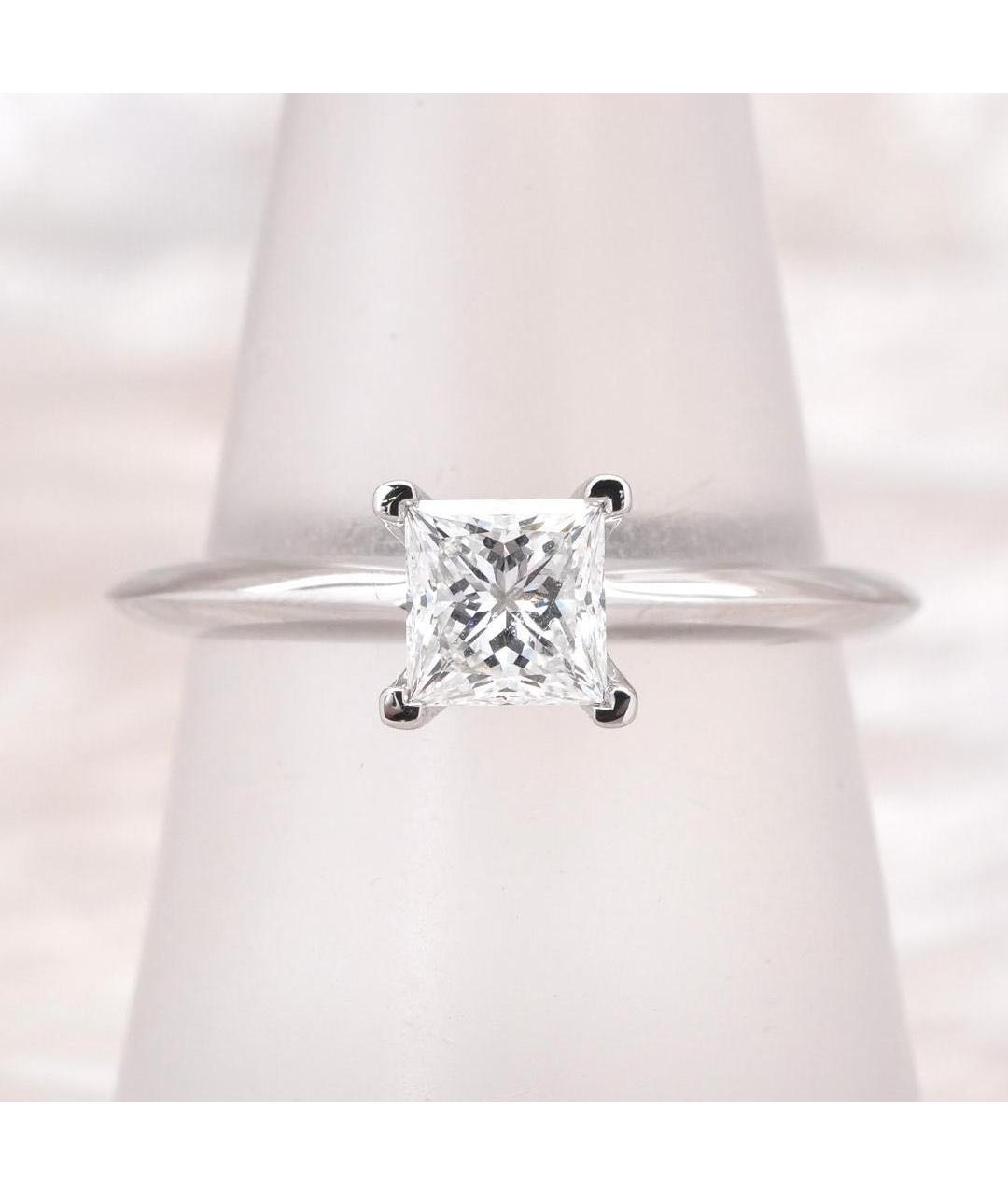 TIFFANY&CO Серебряное платиновое кольцо, фото 2