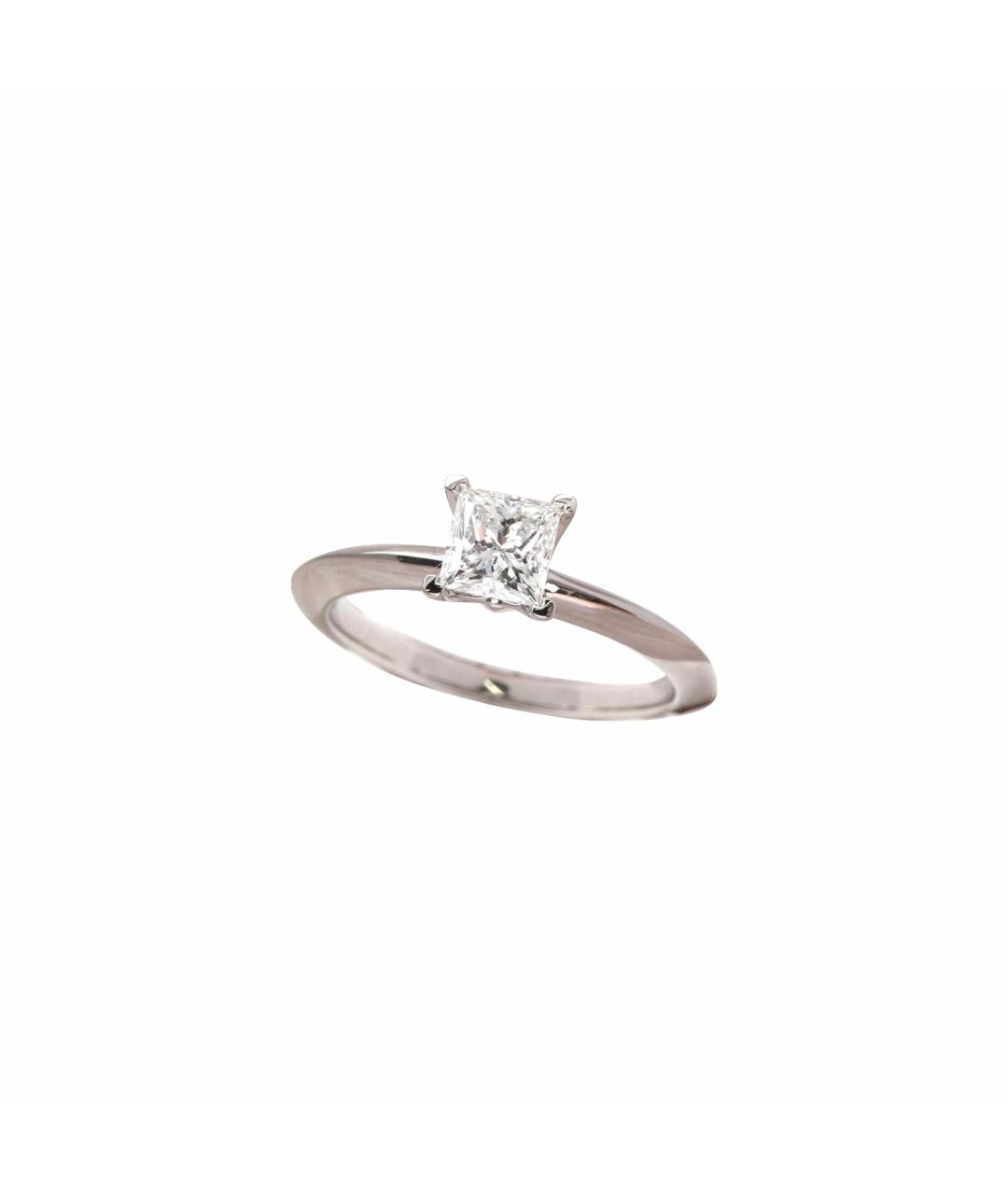 TIFFANY&CO Серебряное платиновое кольцо, фото 1
