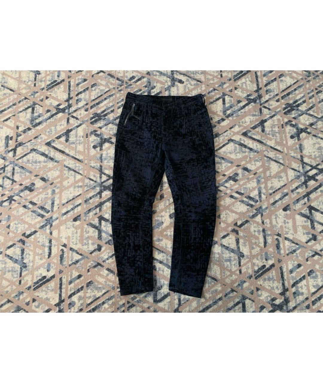 DIESEL BLACK GOLD Черные хлопко-полиэстеровые джинсы слим, фото 6
