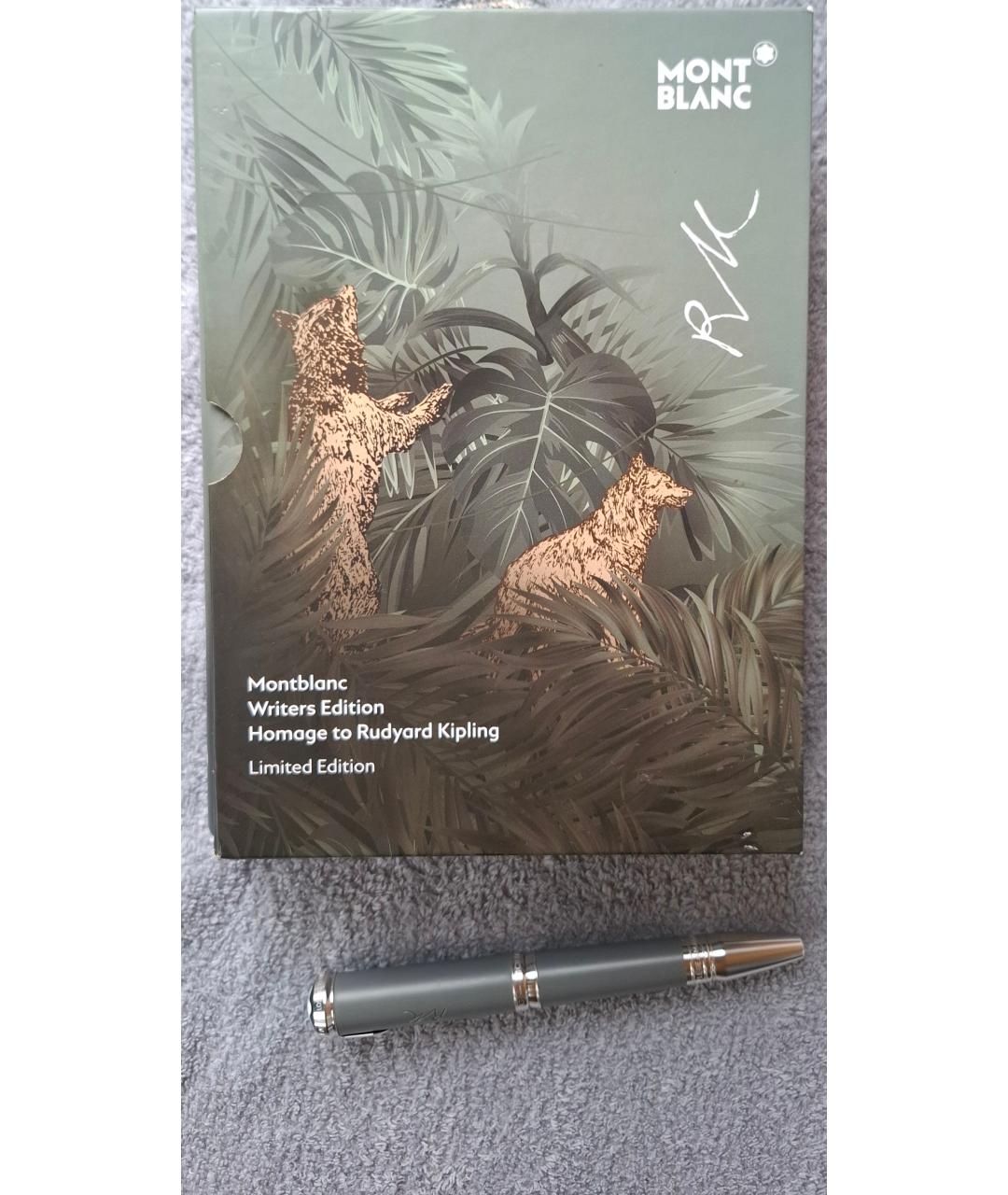 MONTBLANC Зеленая перьевая ручка, фото 3