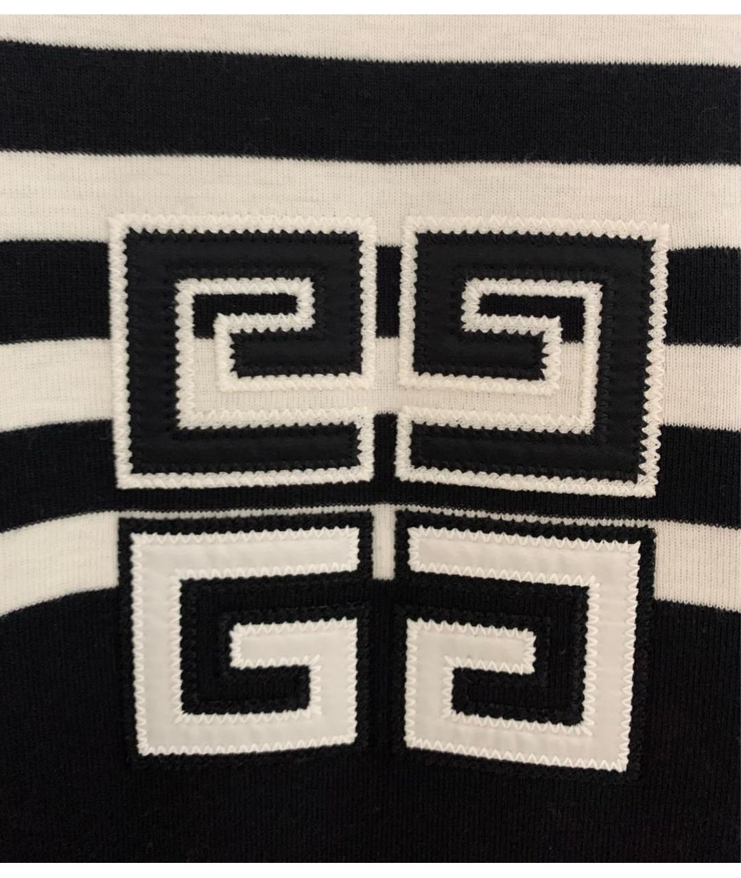 GIVENCHY Черная хлопковая футболка, фото 4