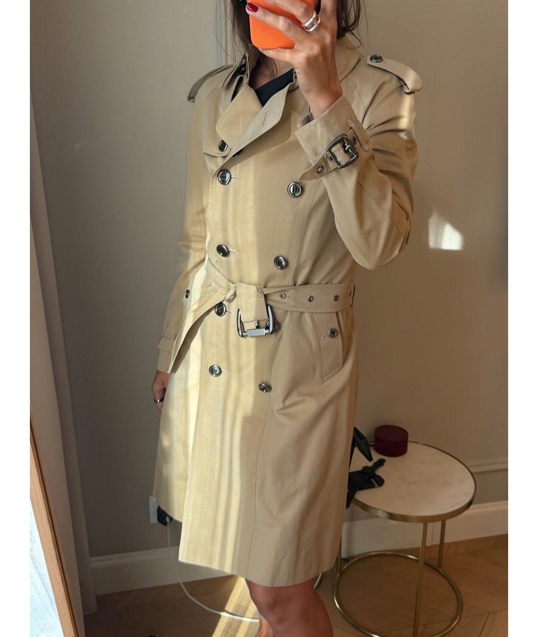 BURBERRY Бежевый тренч/плащ, фото 8