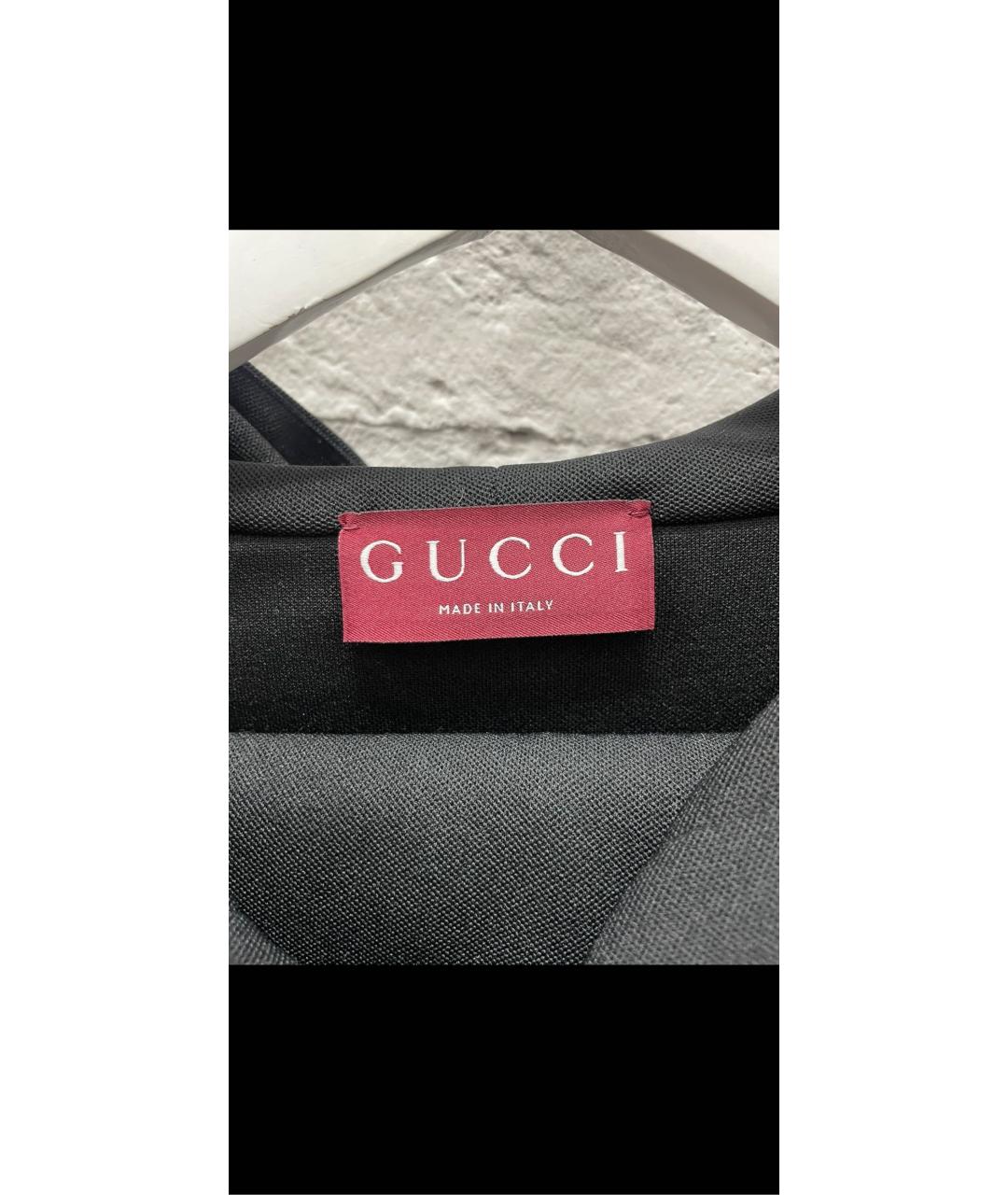 GUCCI Черный полиэстеровый спортивный костюм, фото 3