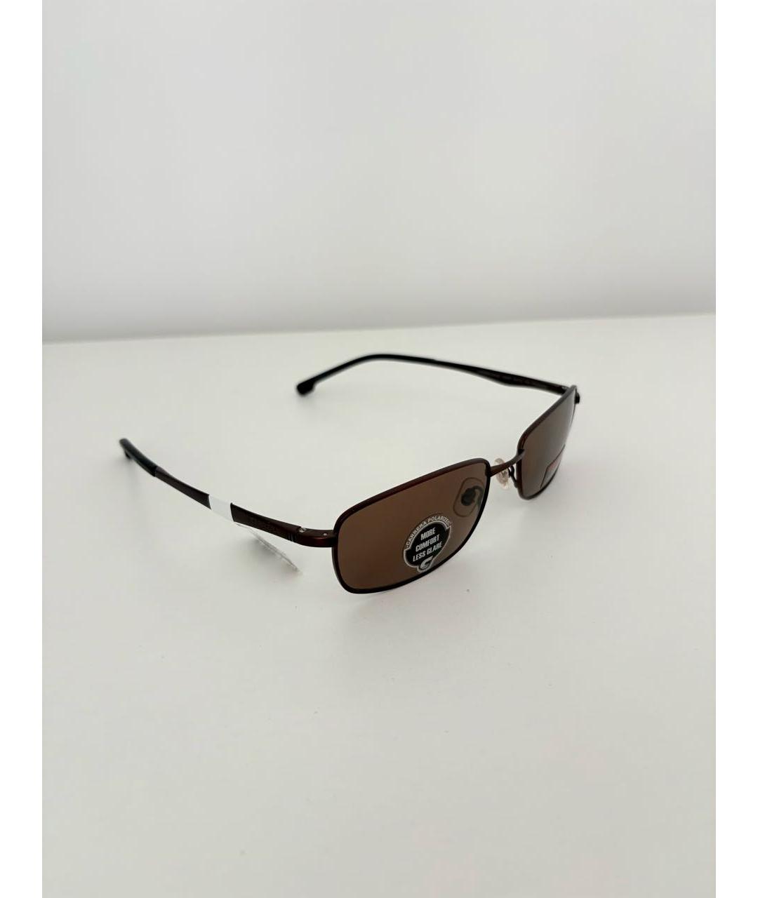 Carrera Коричневые металлические солнцезащитные очки, фото 4