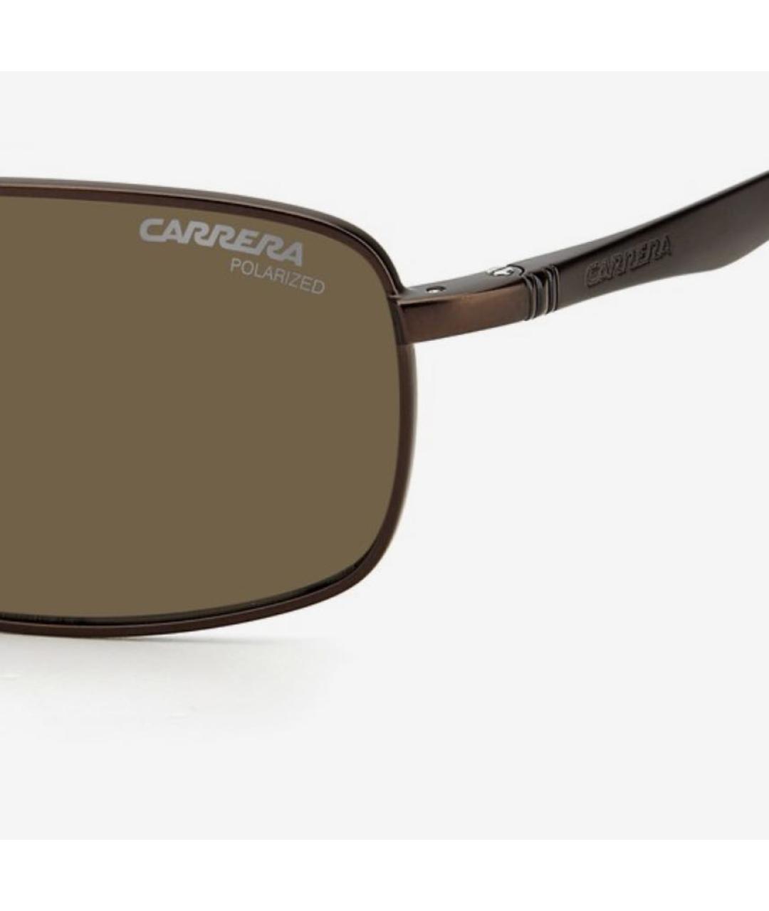 Carrera Коричневые металлические солнцезащитные очки, фото 3