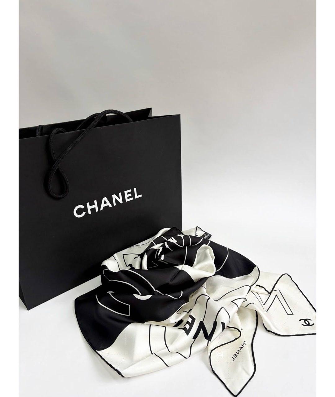 CHANEL Мульти шелковый платок, фото 4