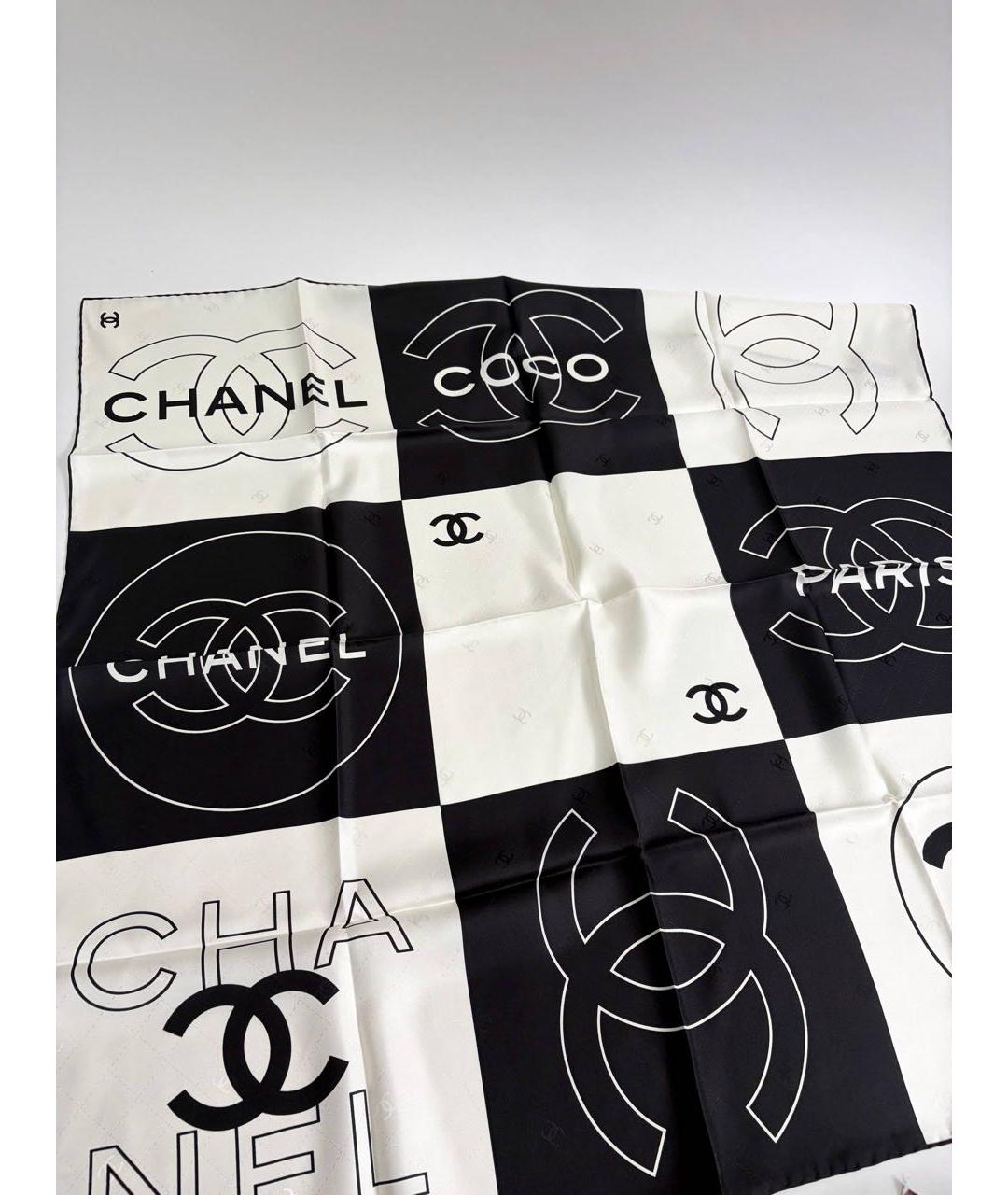 CHANEL Мульти шелковый платок, фото 5