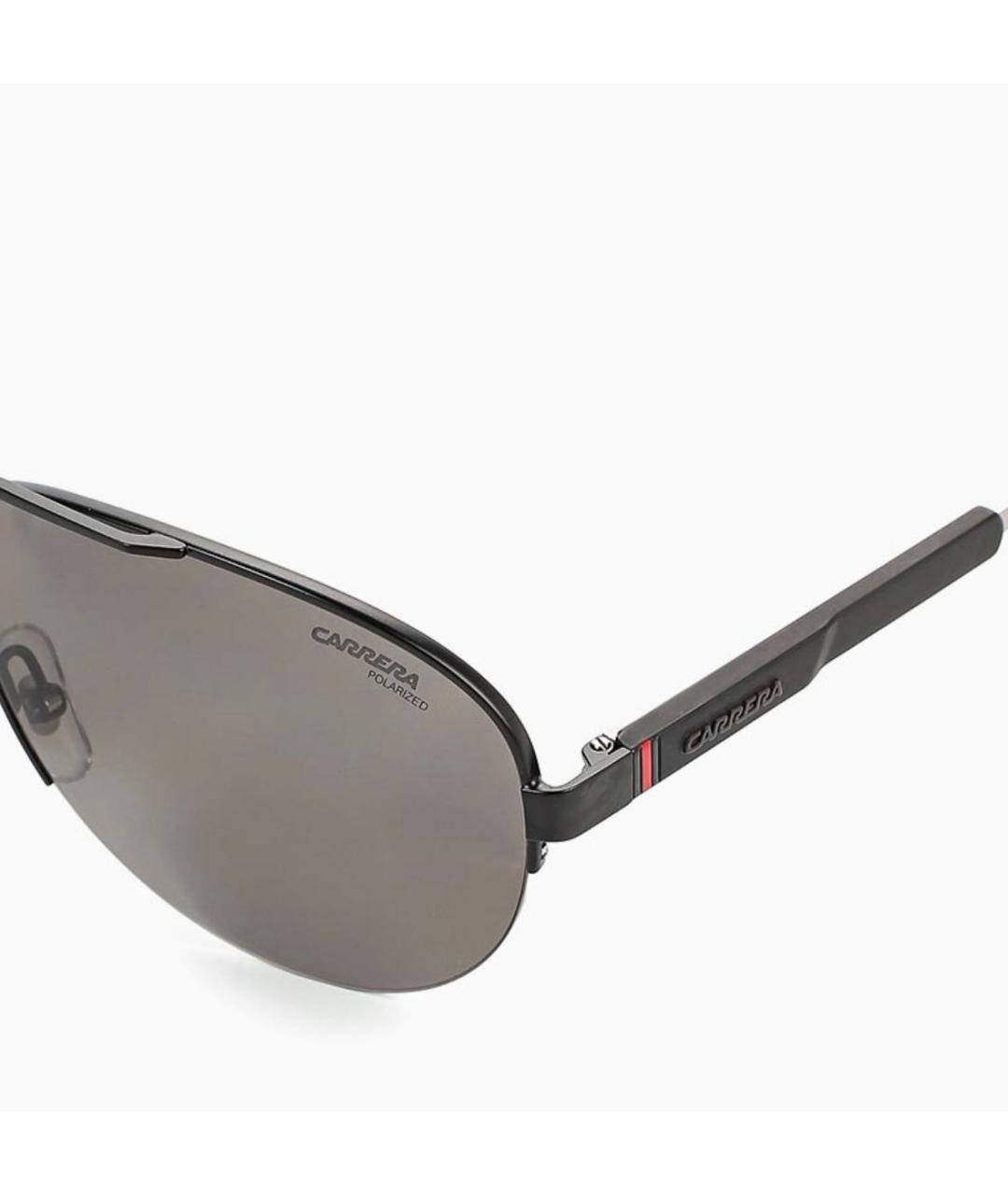 Carrera Черные металлические солнцезащитные очки, фото 3