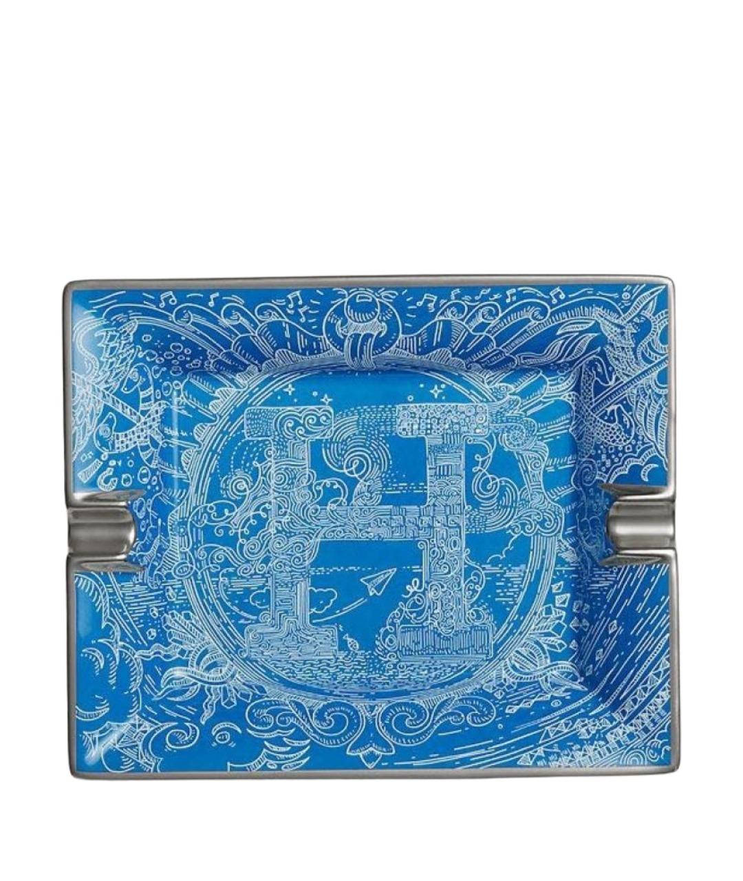 HERMES Синяя мелочница, фото 1