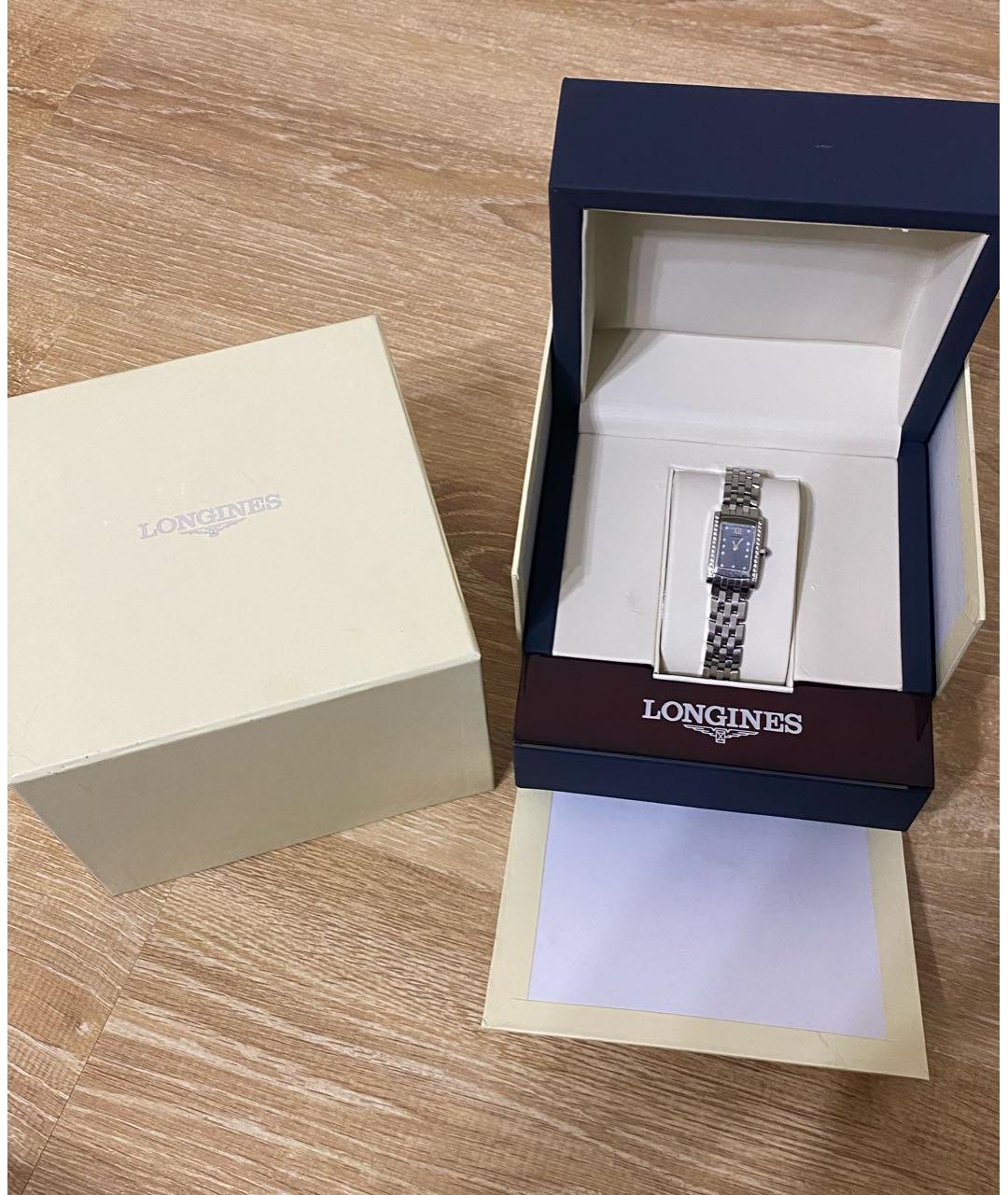 LONGINES Серебряные серебряные часы, фото 3