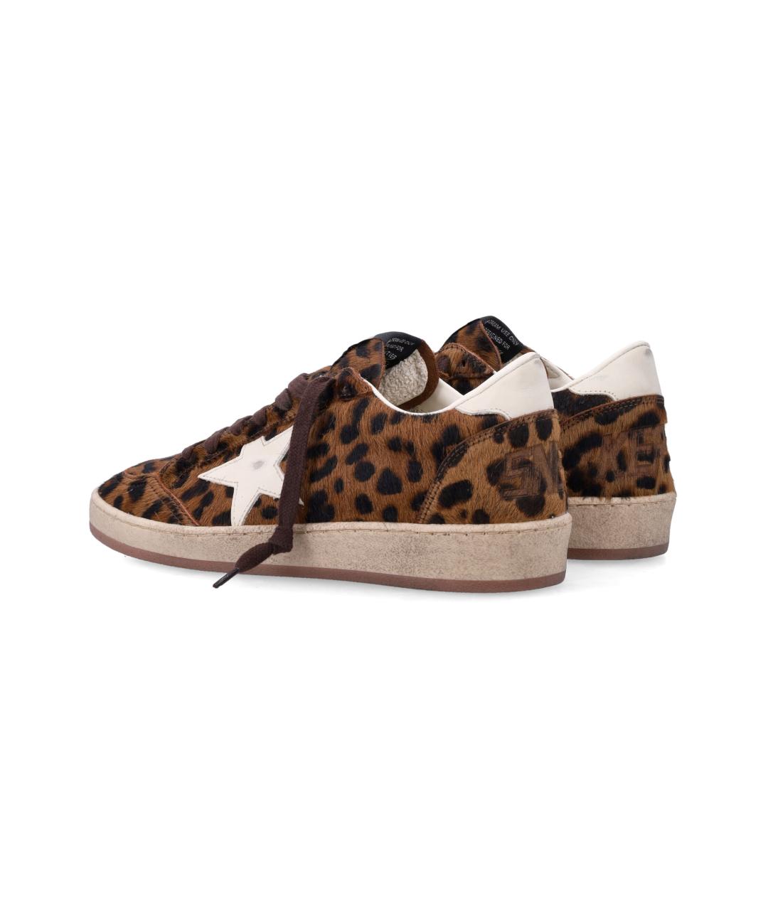 GOLDEN GOOSE Мульти кожаные кеды, фото 4