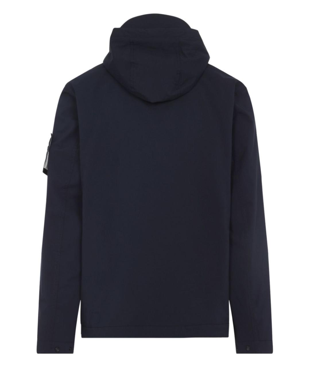 STONE ISLAND Синяя полиэстеровая куртка, фото 4