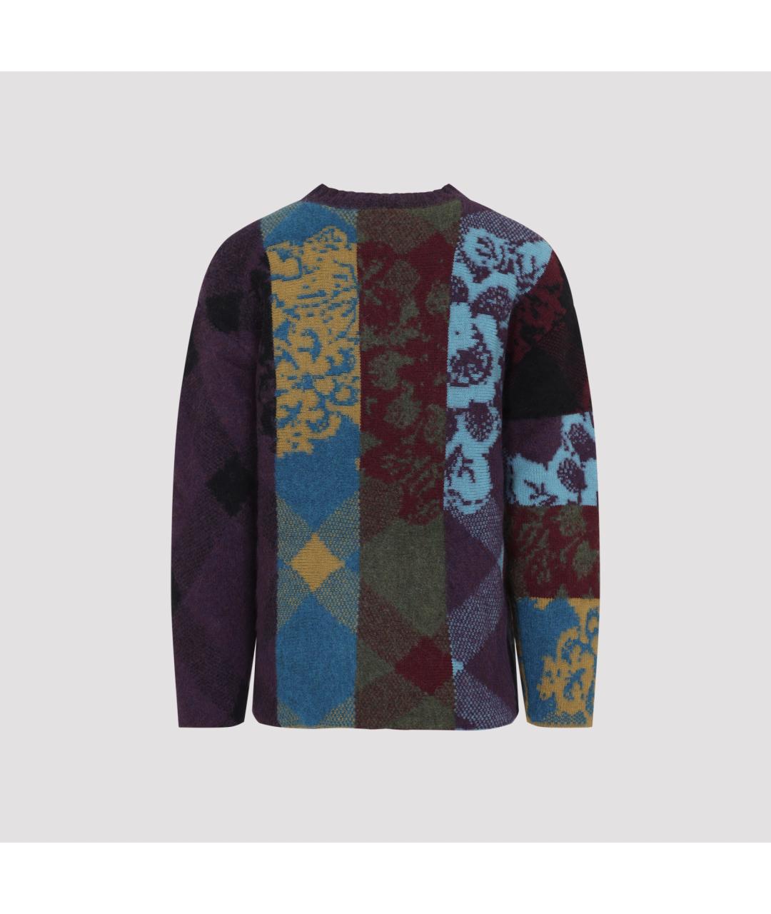 DRIES VAN NOTEN Мульти шерстяной джемпер / свитер, фото 2