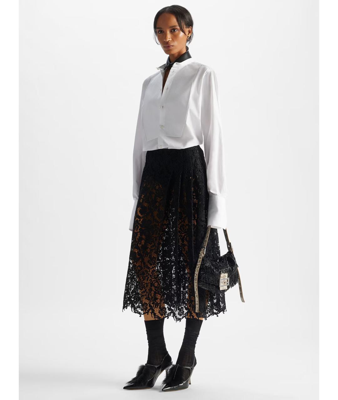 FENDI Белая хлопковая рубашка, фото 2