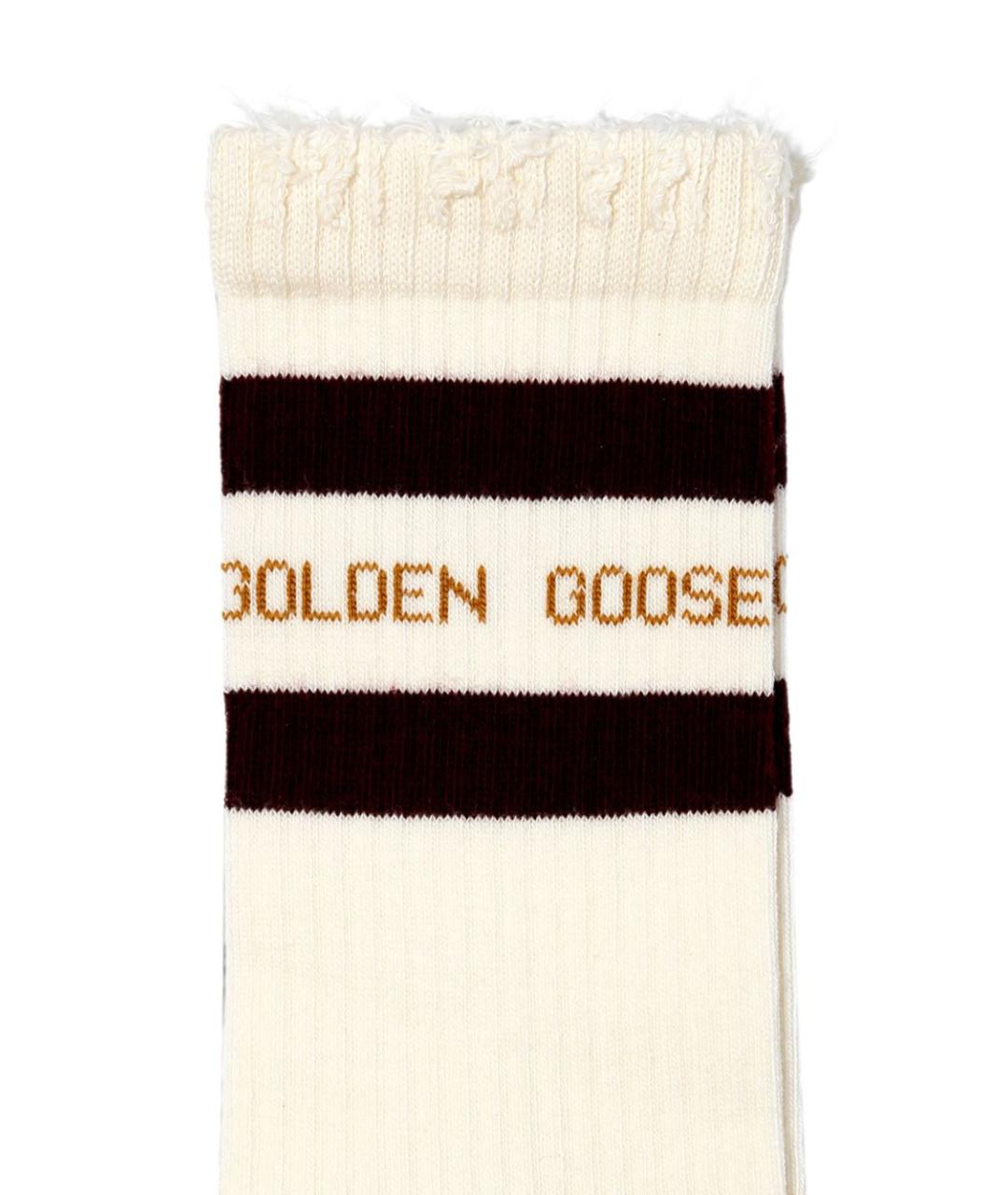 GOLDEN GOOSE Белые носки, чулки и колготы, фото 4