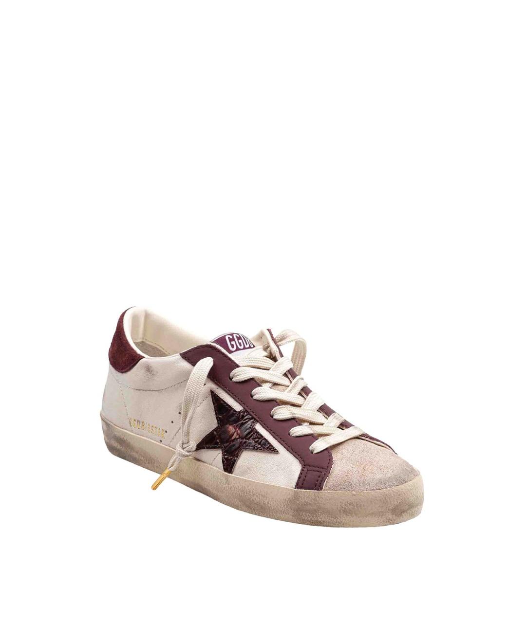 GOLDEN GOOSE Мульти кожаные кеды, фото 2