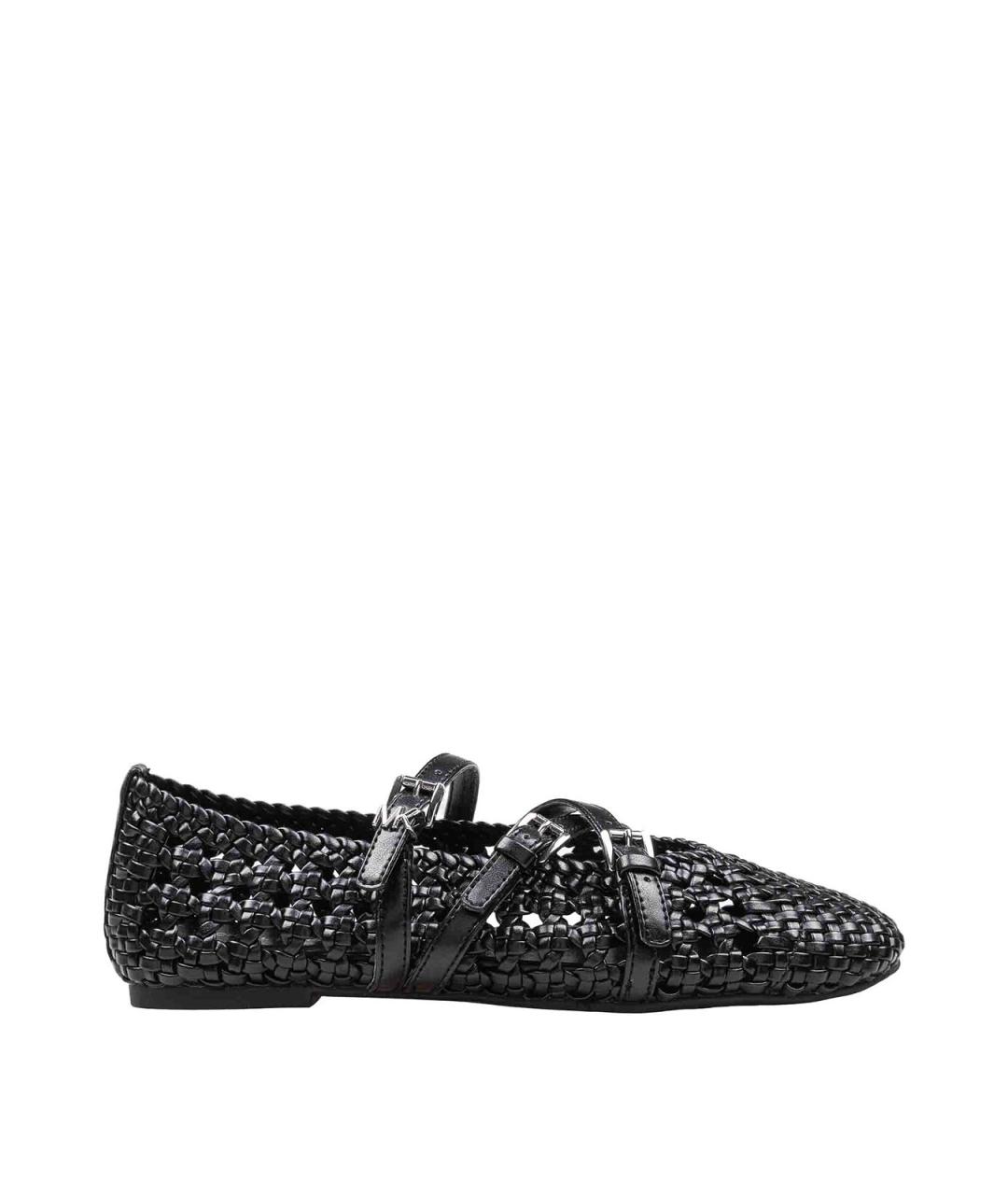 MICHAEL KORS Черные балетки, фото 1
