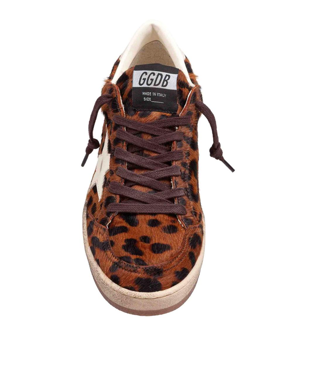 GOLDEN GOOSE Мульти кожаные кеды, фото 3