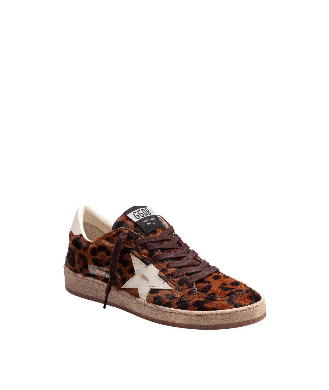 GOLDEN GOOSE Мульти кожаные кеды, фото 2