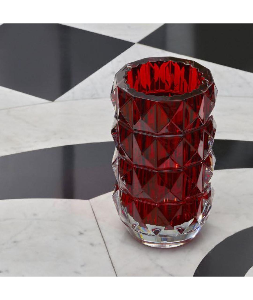 BACCARAT Красная ваза, фото 2
