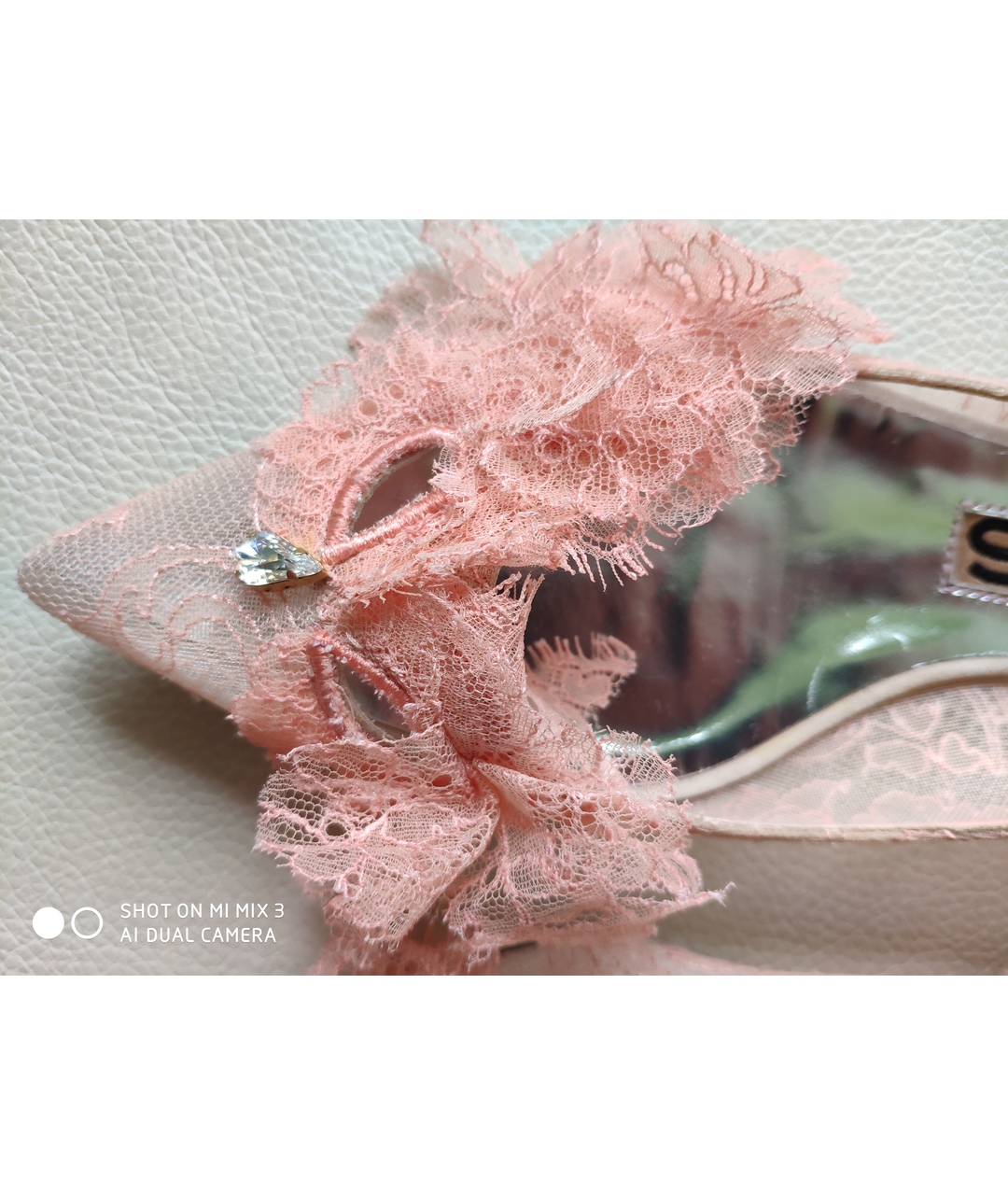 ROCHAS Розовые текстильные балетки, фото 3