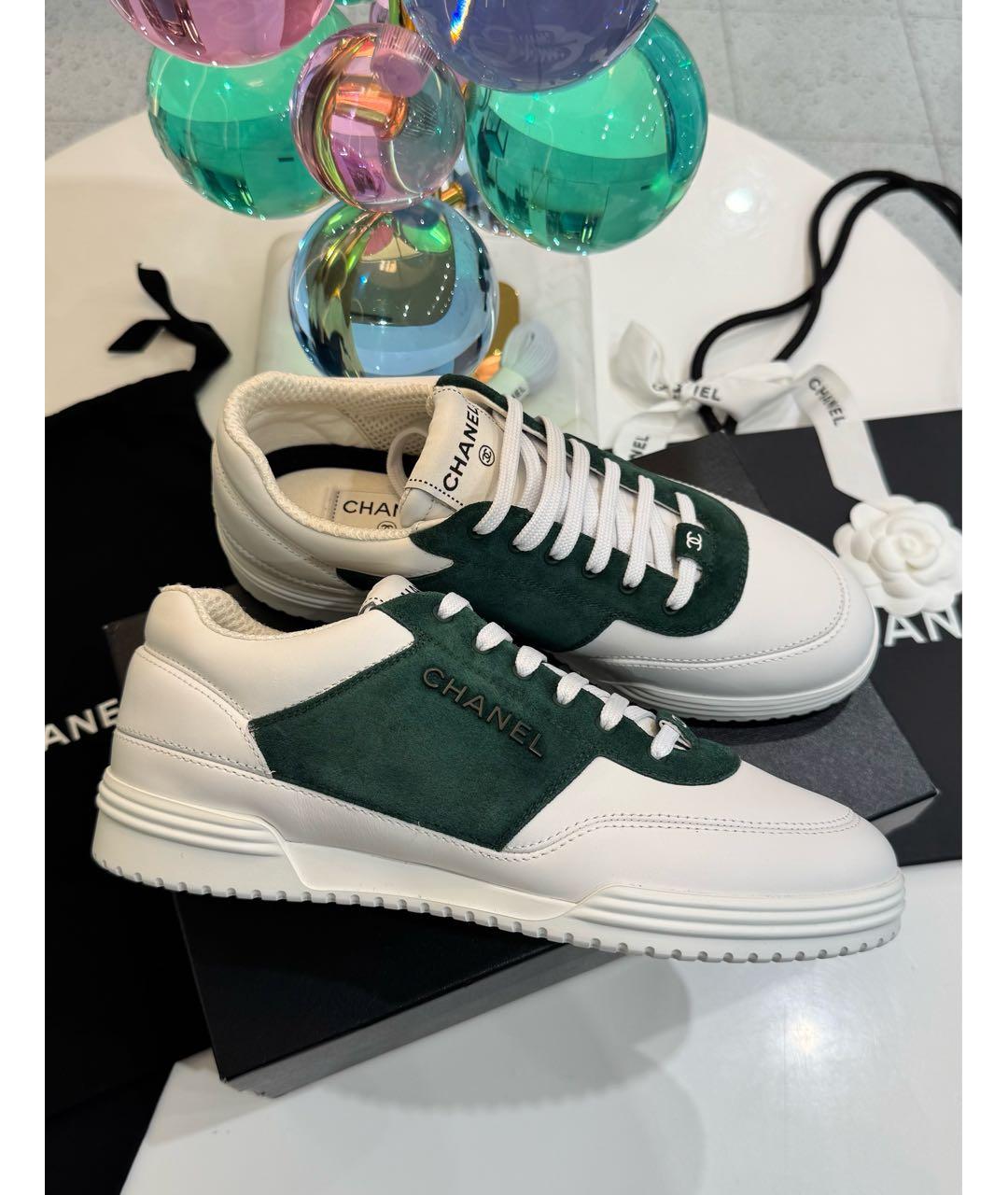 CHANEL Белые кеды, фото 7