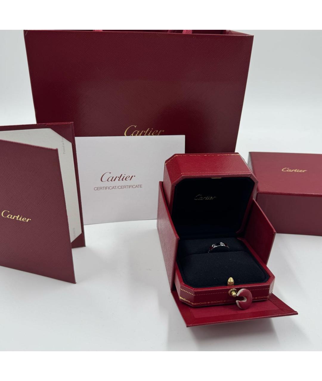 CARTIER Кольцо из белого золота, фото 3