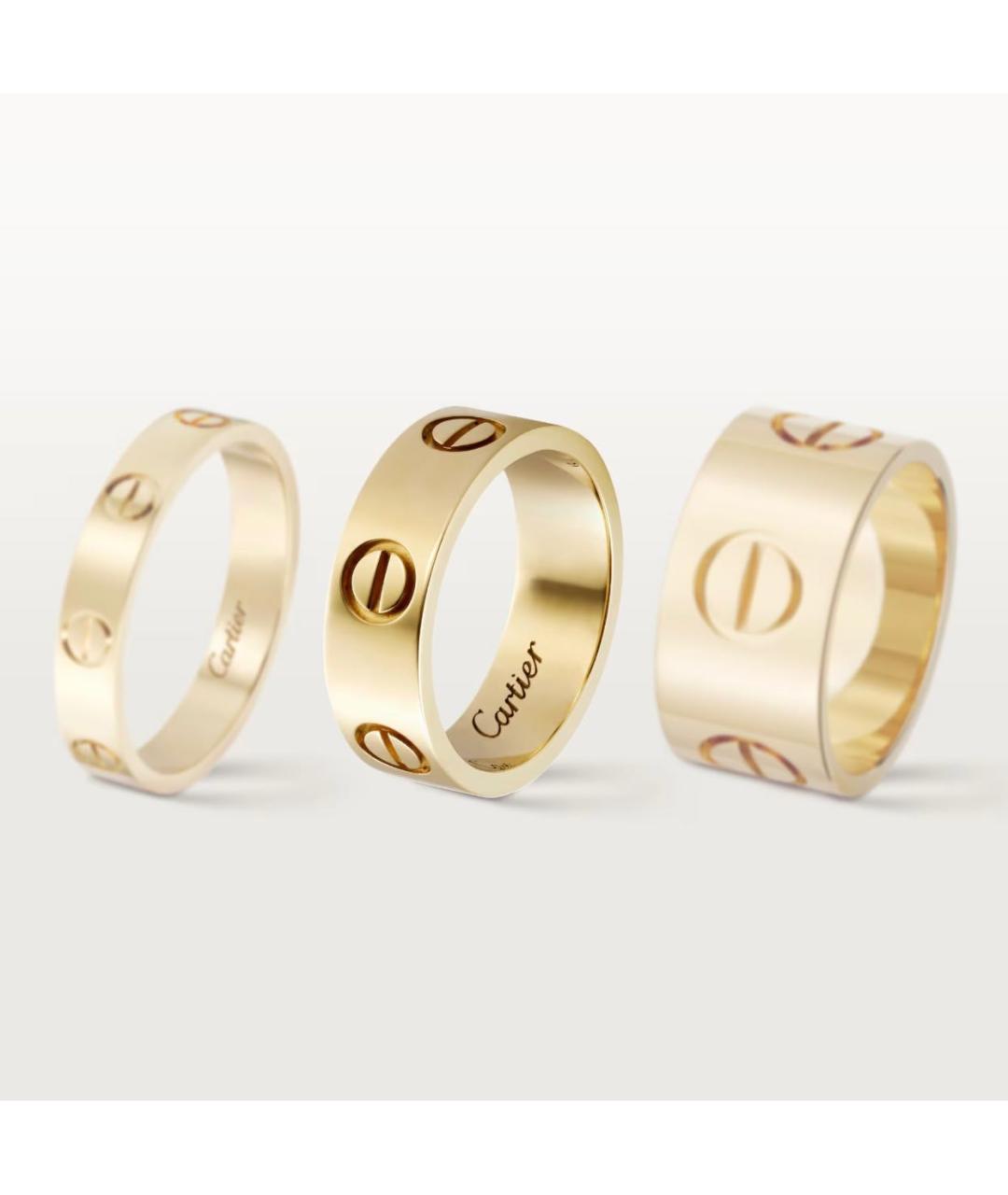 CARTIER Кольцо из желтого золота, фото 5