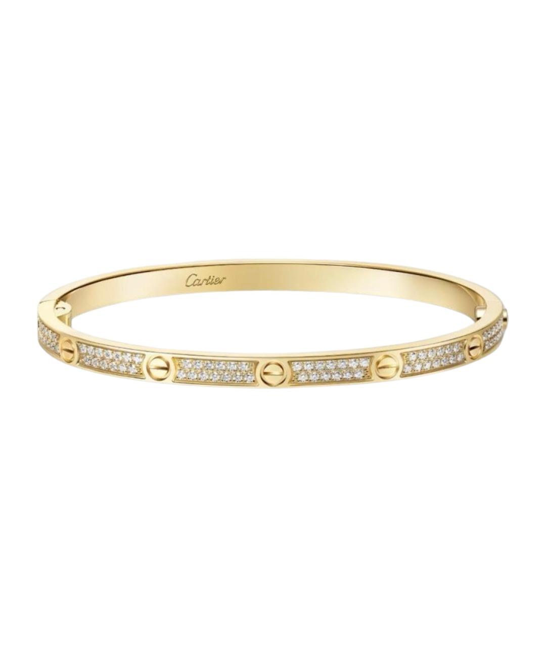 CARTIER Золотой браслет из желтого золота, фото 1