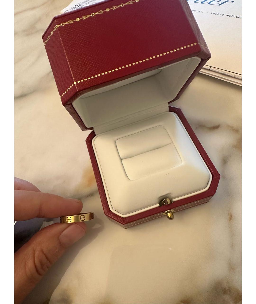 CARTIER Золотое кольцо из желтого золота, фото 5
