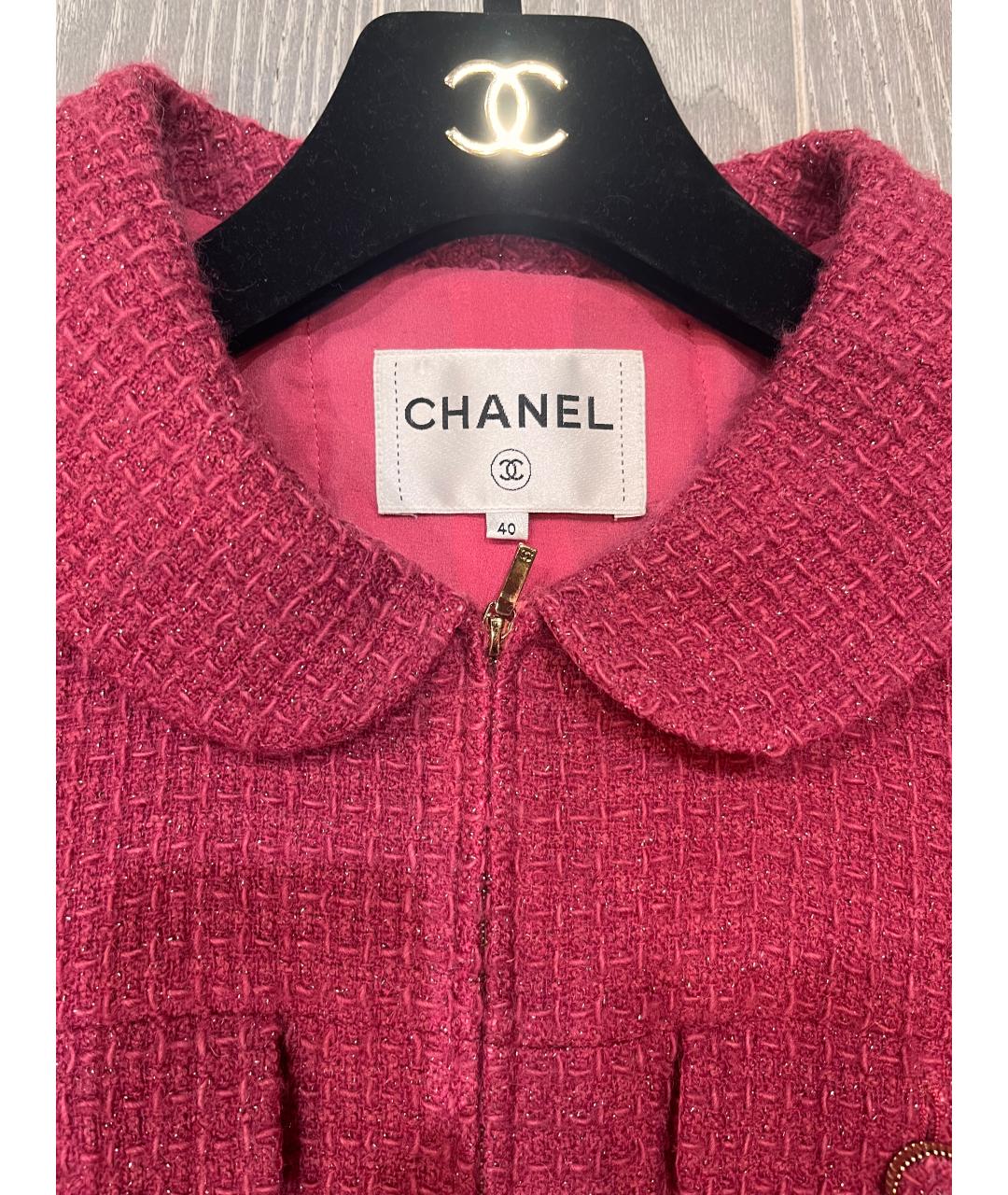 CHANEL Шерстяной жакет/пиджак, фото 3