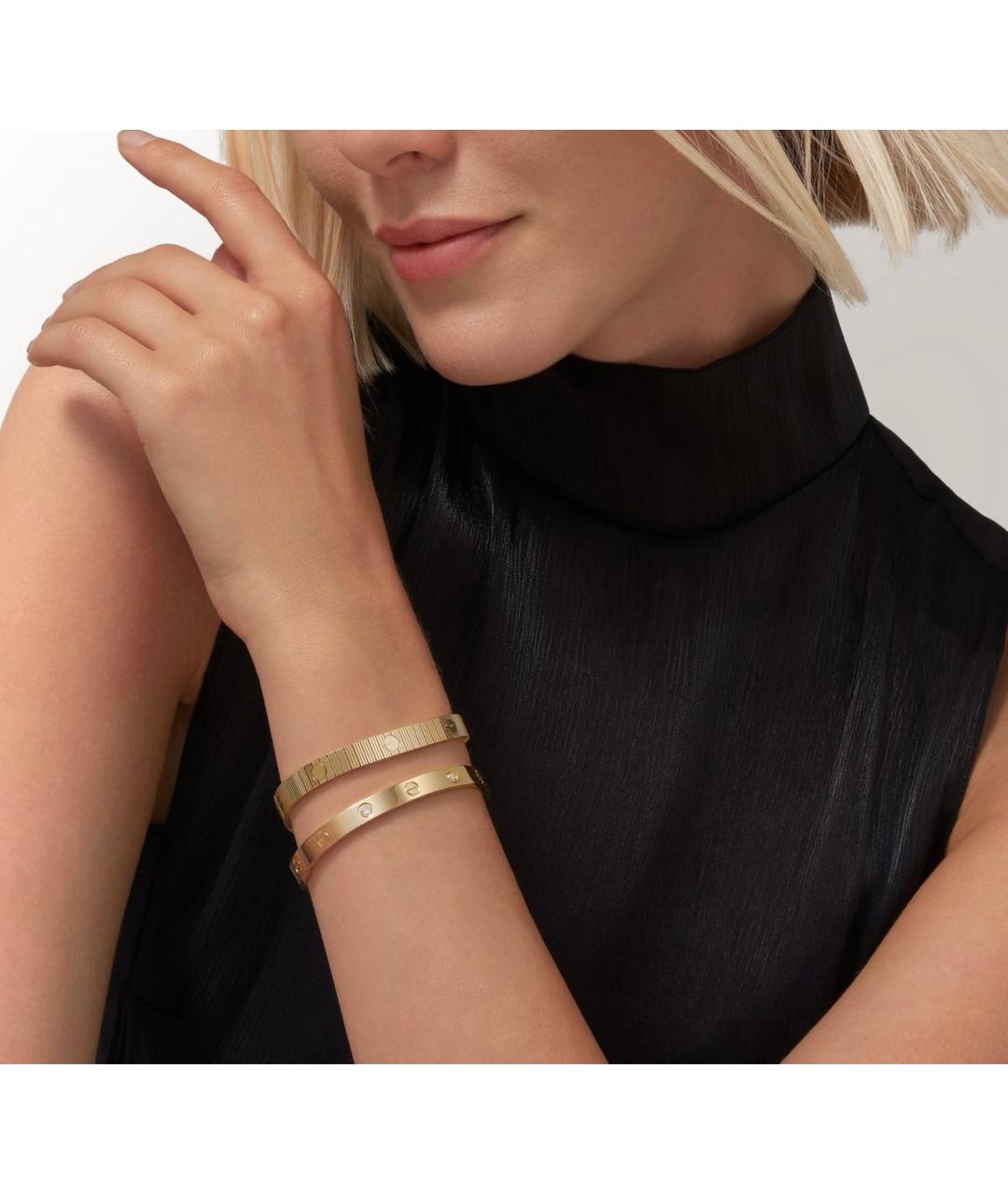 CARTIER Желтый браслет из желтого золота, фото 5