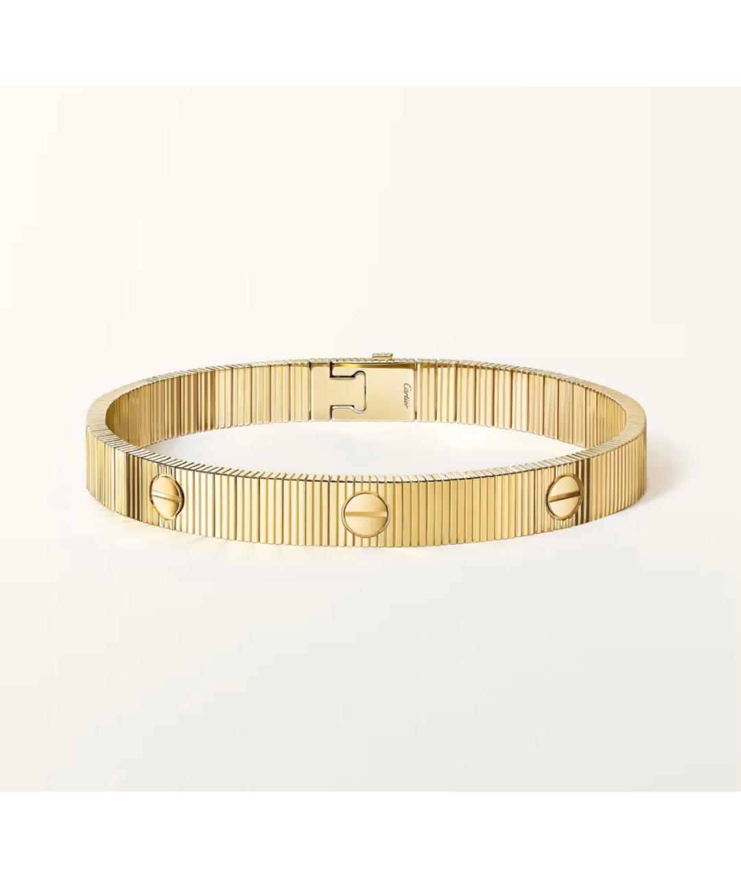 CARTIER Желтый браслет из желтого золота, фото 8