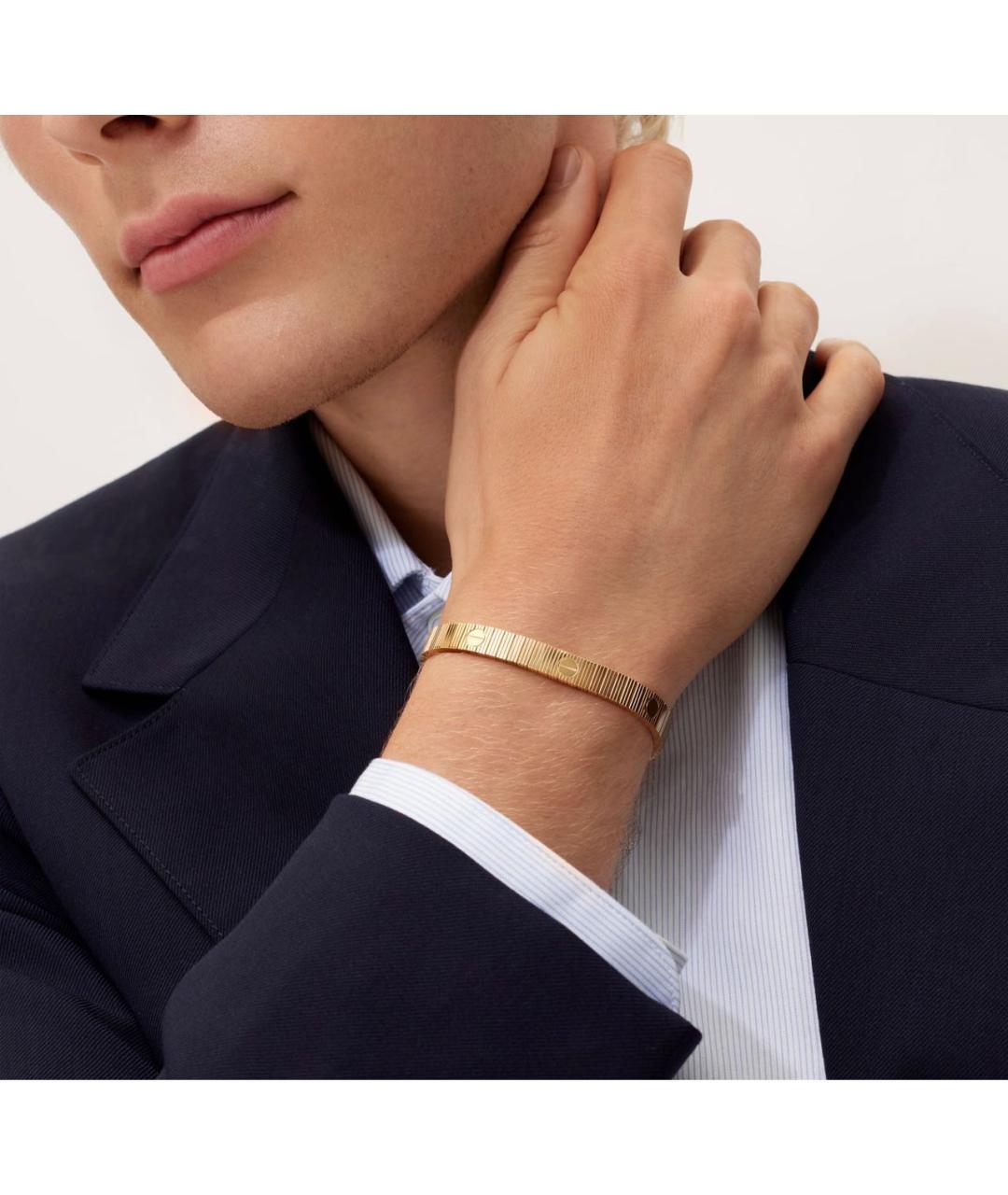 CARTIER Желтый браслет из желтого золота, фото 4