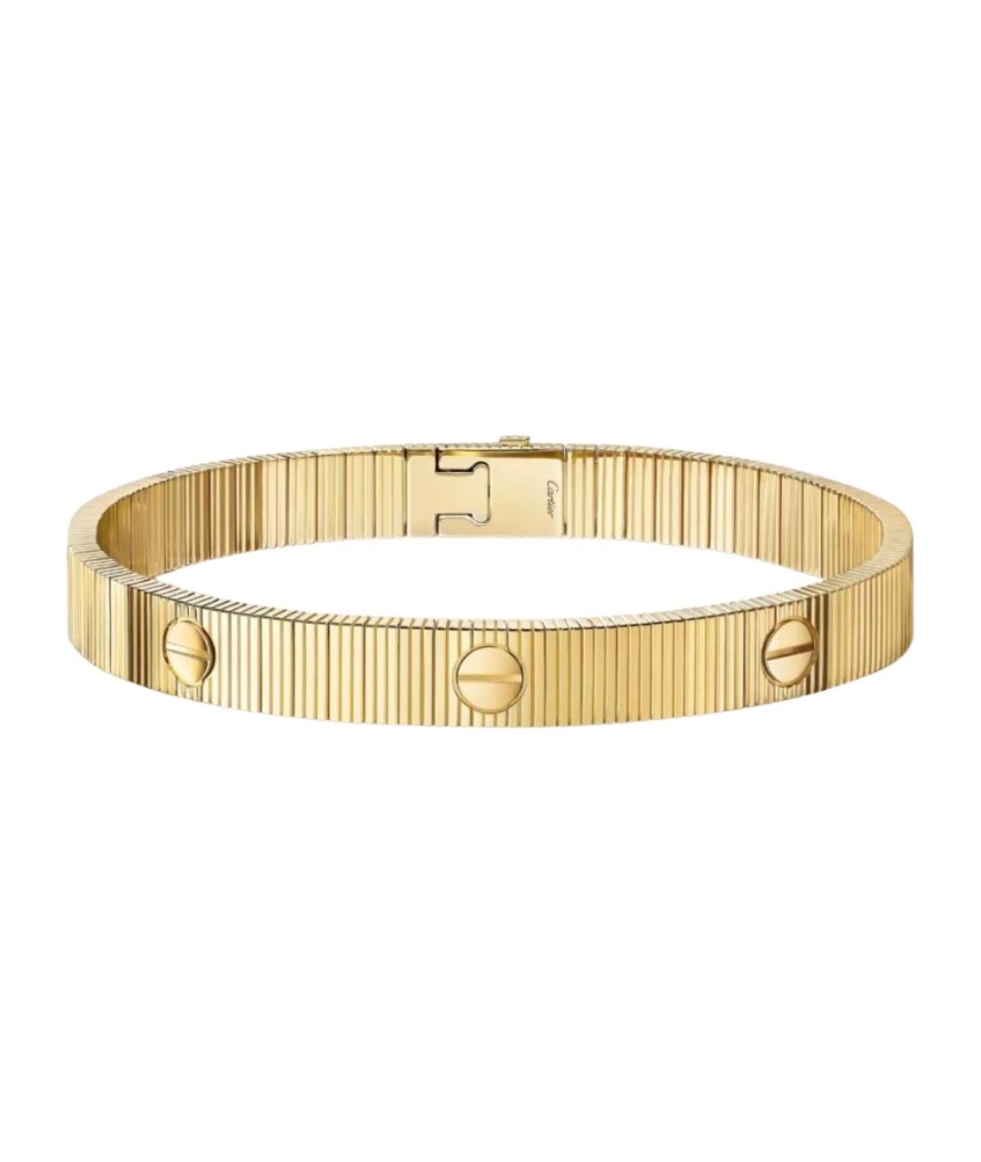CARTIER Желтый браслет из желтого золота, фото 1