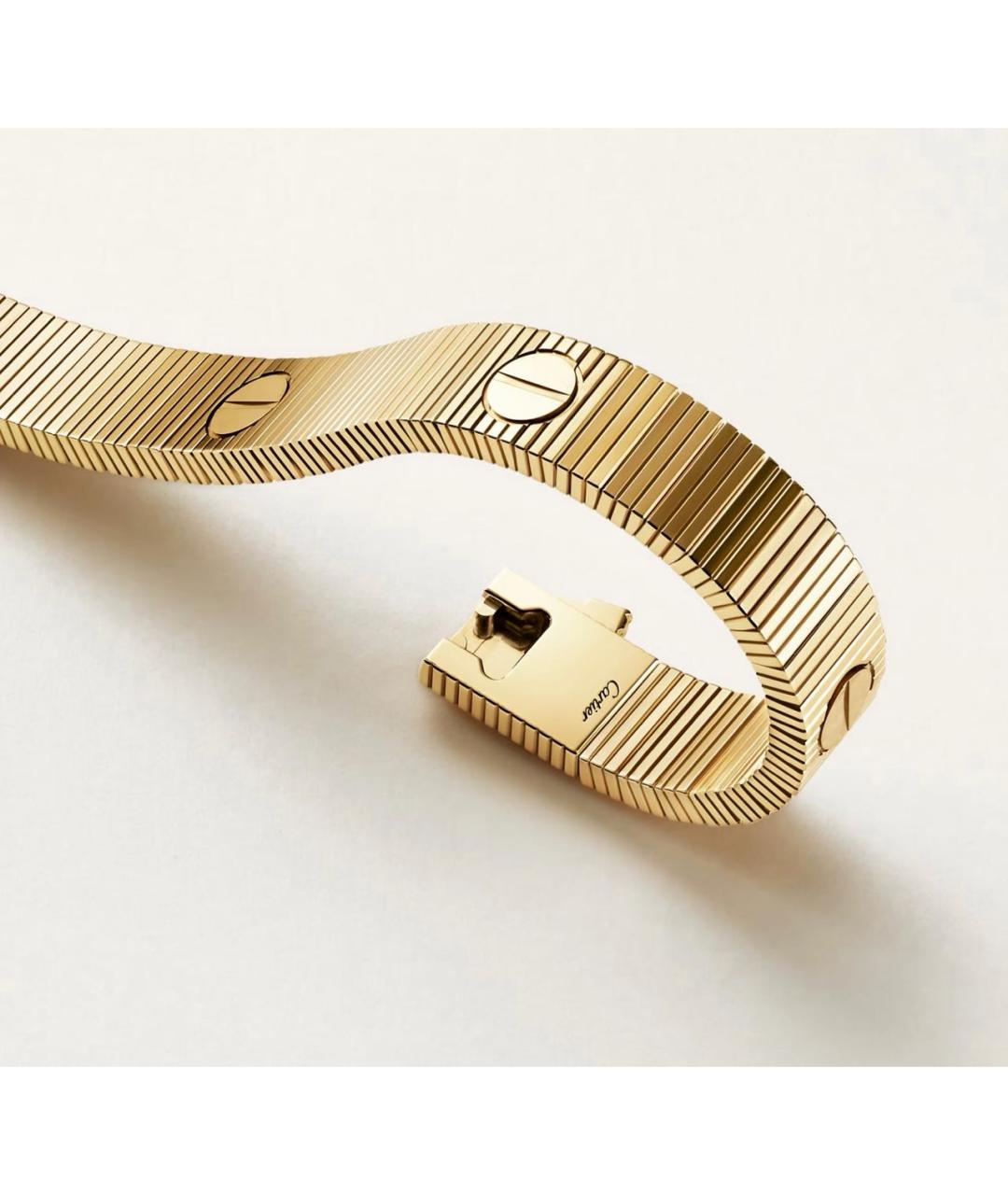 CARTIER Желтый браслет из желтого золота, фото 2