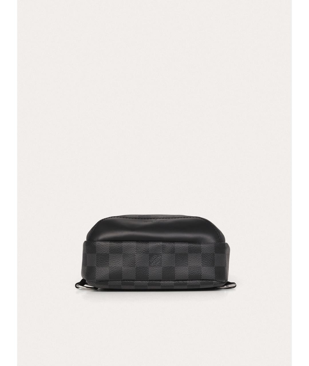 LOUIS VUITTON Черная сумка на плечо, фото 4