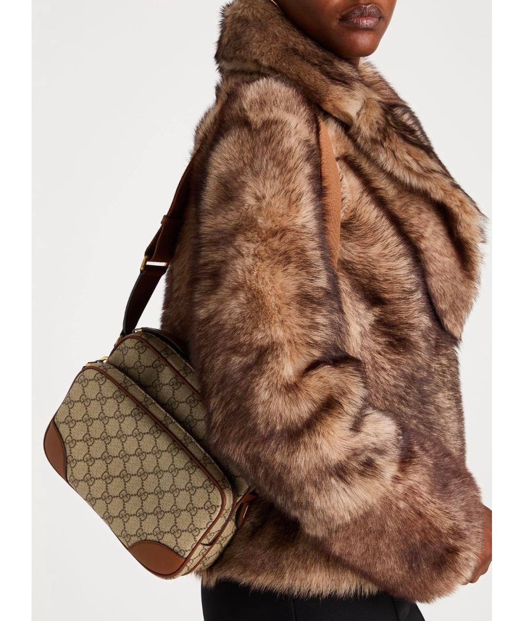GUCCI Мульти тканевая сумка через плечо, фото 3