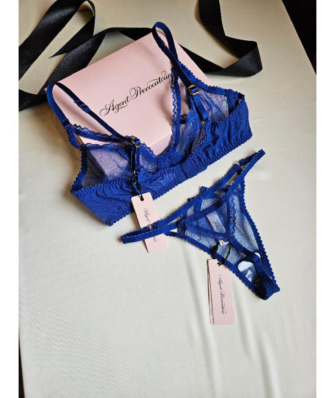 AGENT PROVOCATEUR Синий комплекты, фото 4