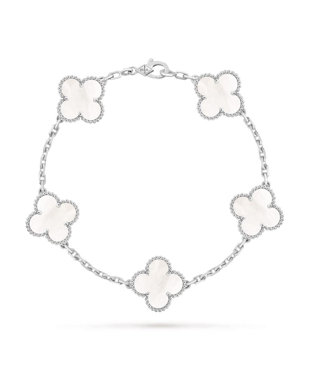 VAN CLEEF & ARPELS Белый браслет из белого золота, фото 1