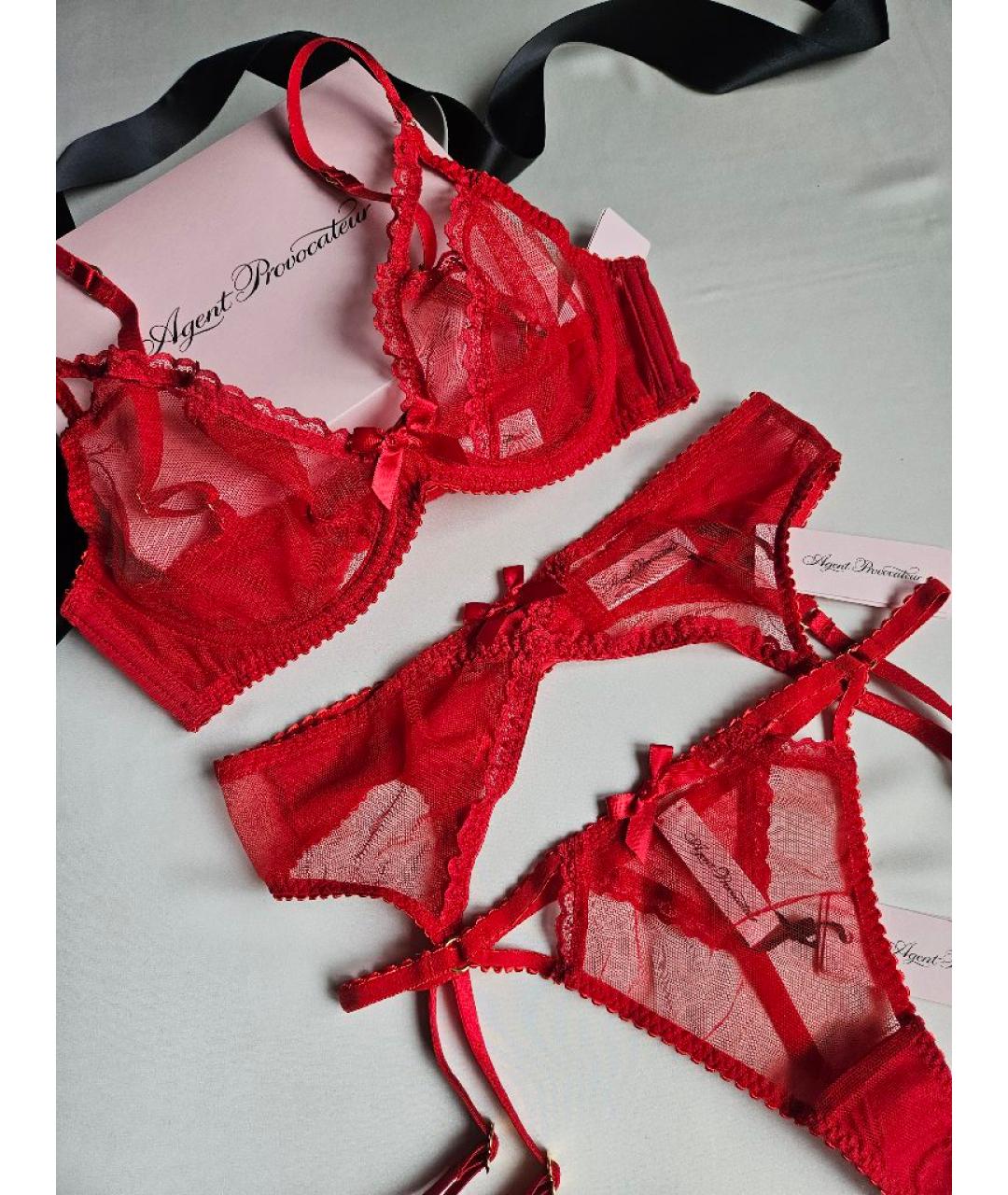 AGENT PROVOCATEUR Красный комплекты, фото 3