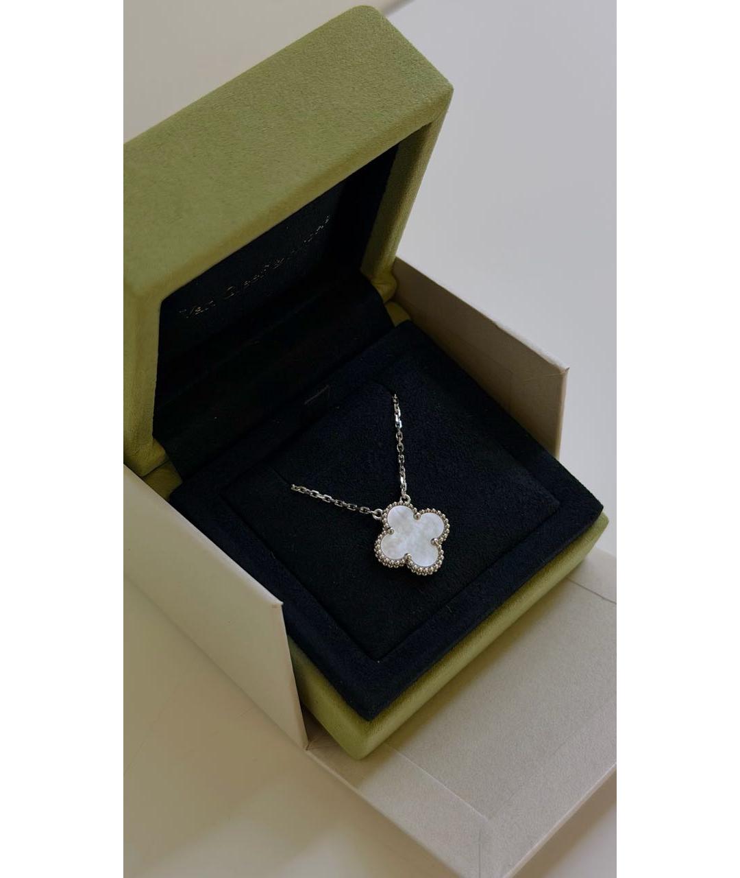 VAN CLEEF & ARPELS Белый кулон из белого золота, фото 5