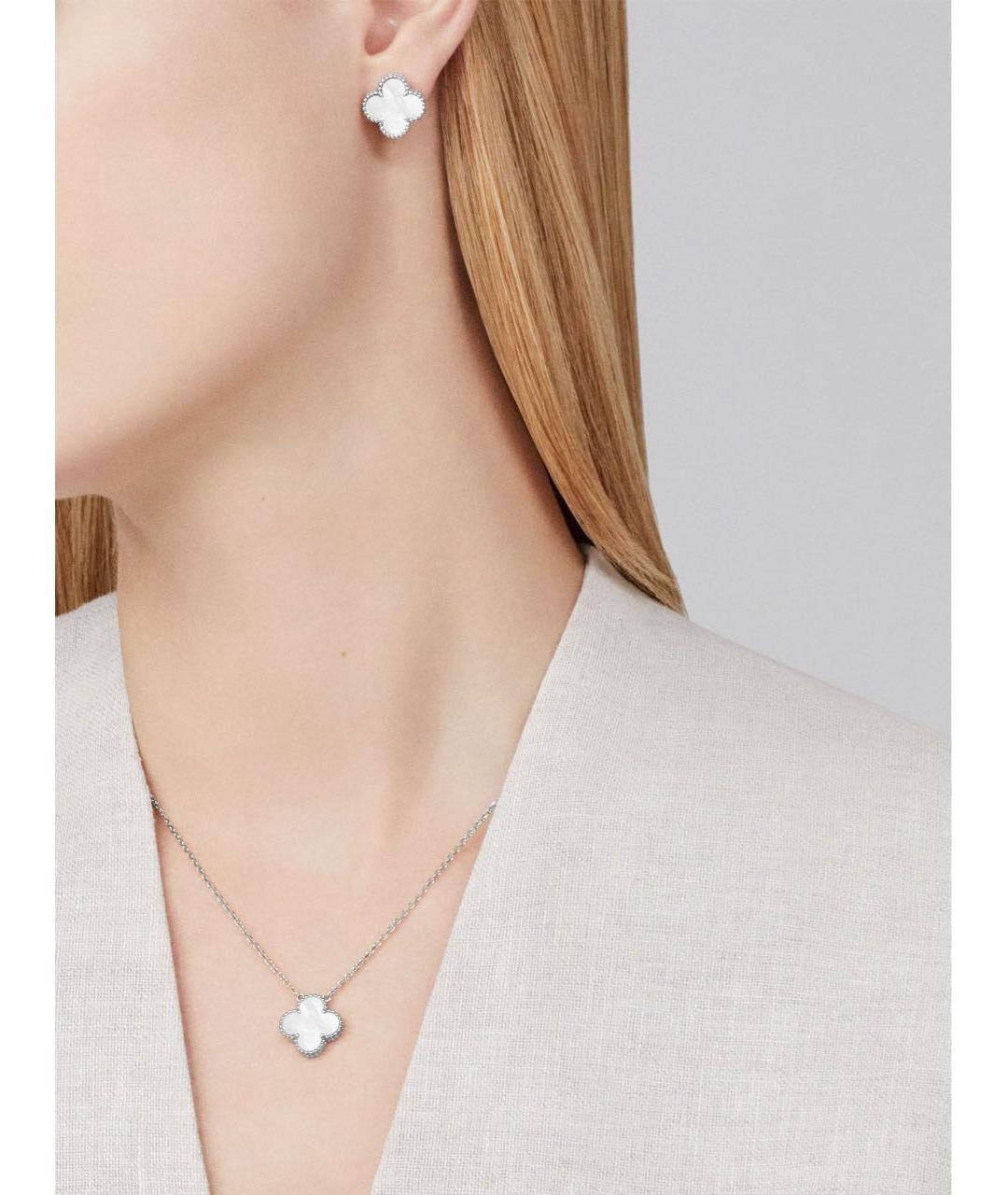 VAN CLEEF & ARPELS Белый кулон из белого золота, фото 3
