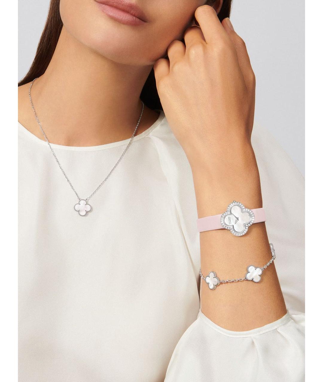 VAN CLEEF & ARPELS Белый кулон из белого золота, фото 4