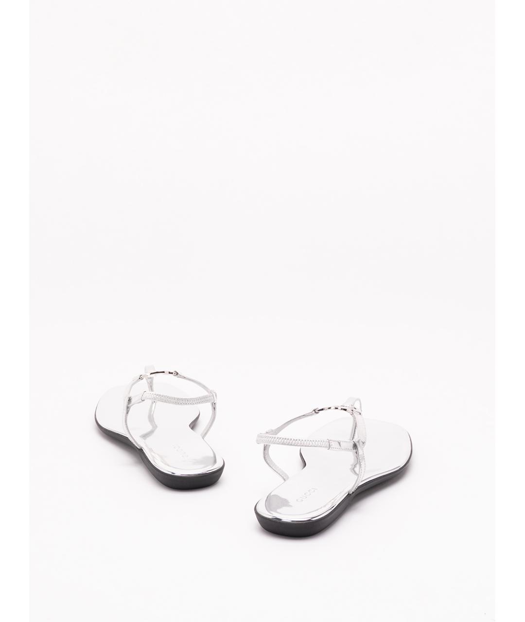GUCCI Кожаные сандалии, фото 3