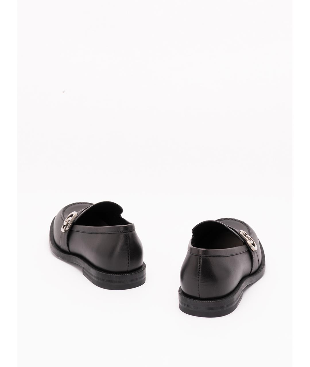 GUCCI Черные кожаные лоферы, фото 3
