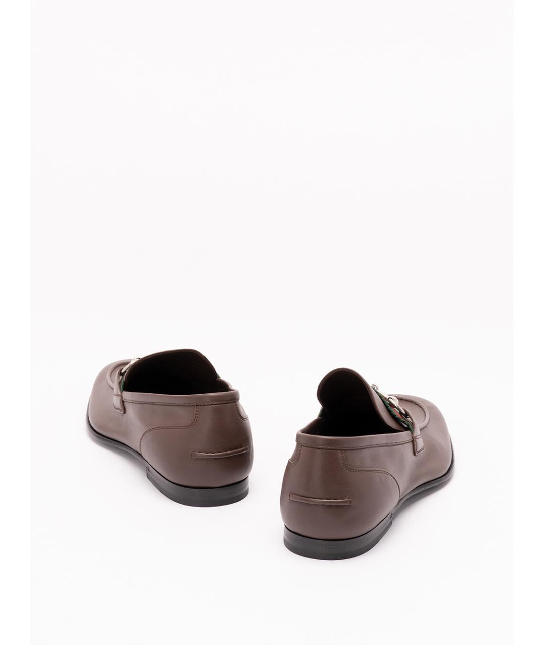 GUCCI Кожаные лоферы, фото 3