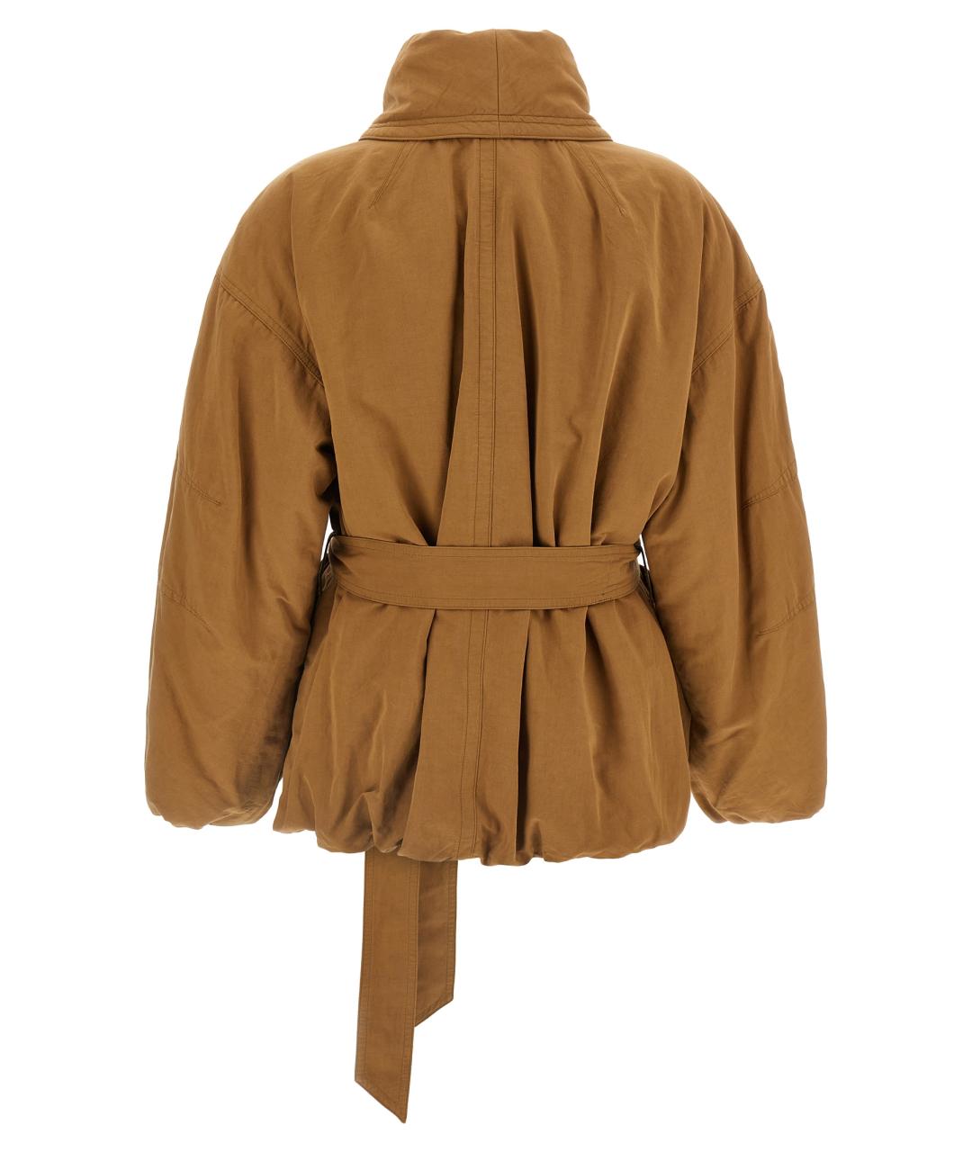 ISABEL MARANT Коричневая хлопковая куртка, фото 3